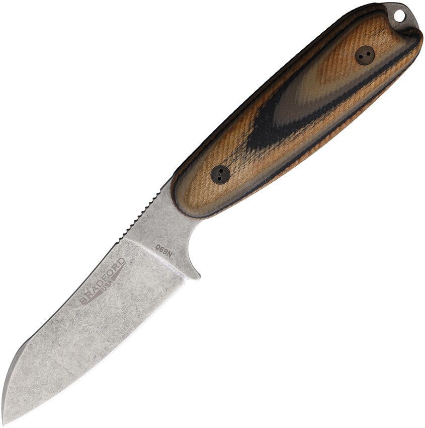 Bradford Knives Guardian 3.5 Sheepsfoot Knife G-Wood (3.75" SW N690)