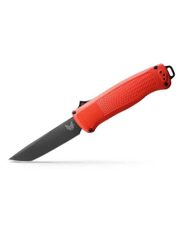 Benchmade Shootout OTF Automatic Knife Mesa Red (3.5" Black) 5370BK-04