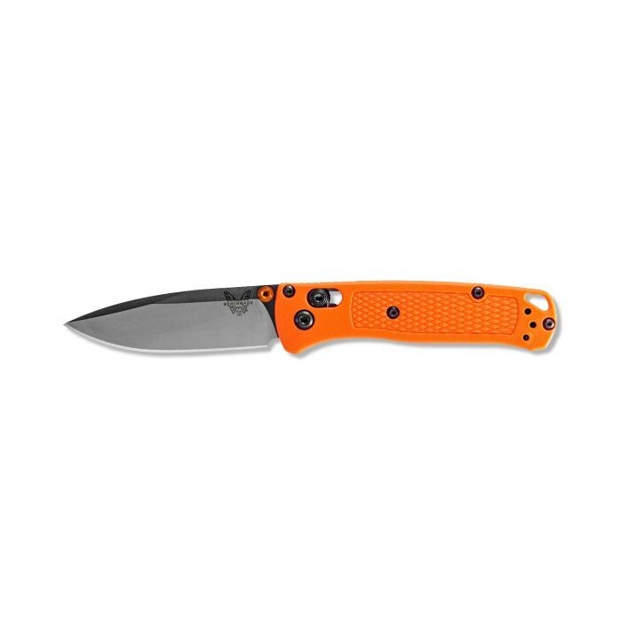 Benchmade Mini Bugout AXIS Lock Knife Orange (2.875" Satin) 533