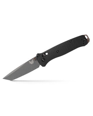 Benchmade Bailout AXIS Lock Knife Black Aluminum (3.4" Gray) 537GY-03