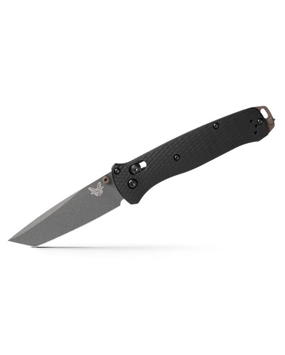 Benchmade Bailout AXIS Lock Knife Black Aluminum (3.4" Gray) 537GY-03