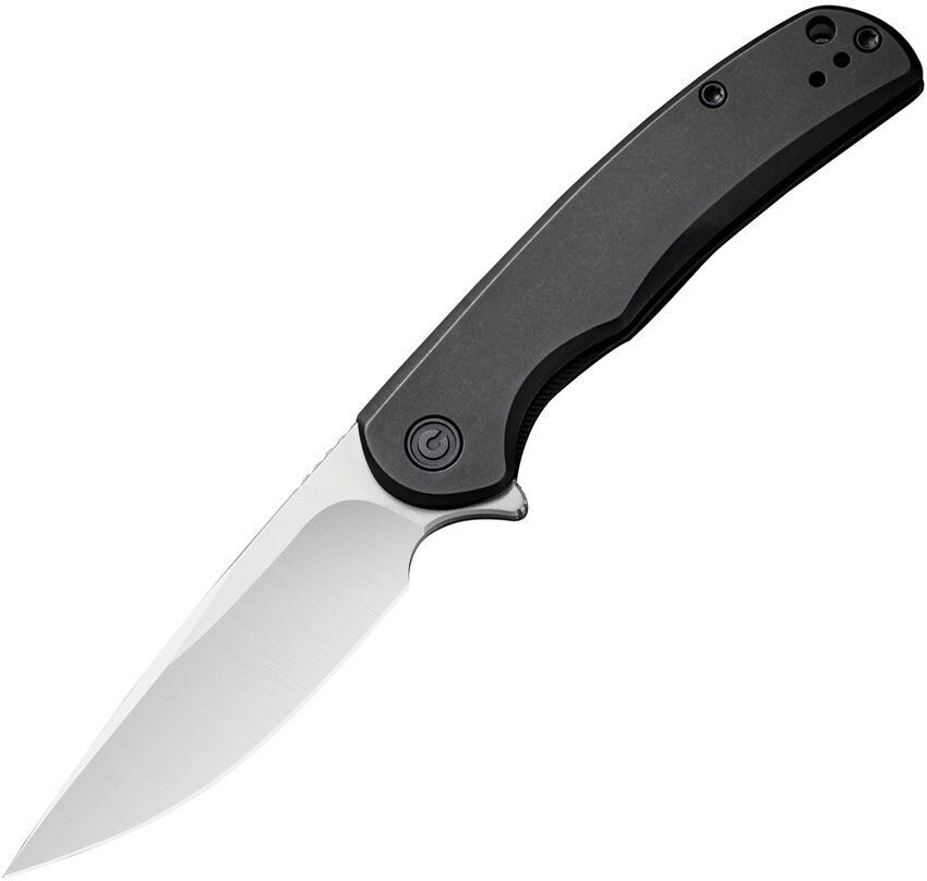 CIVIVI NOx Frame Lock Knife Black Stainless Steel (2.8" Satin)