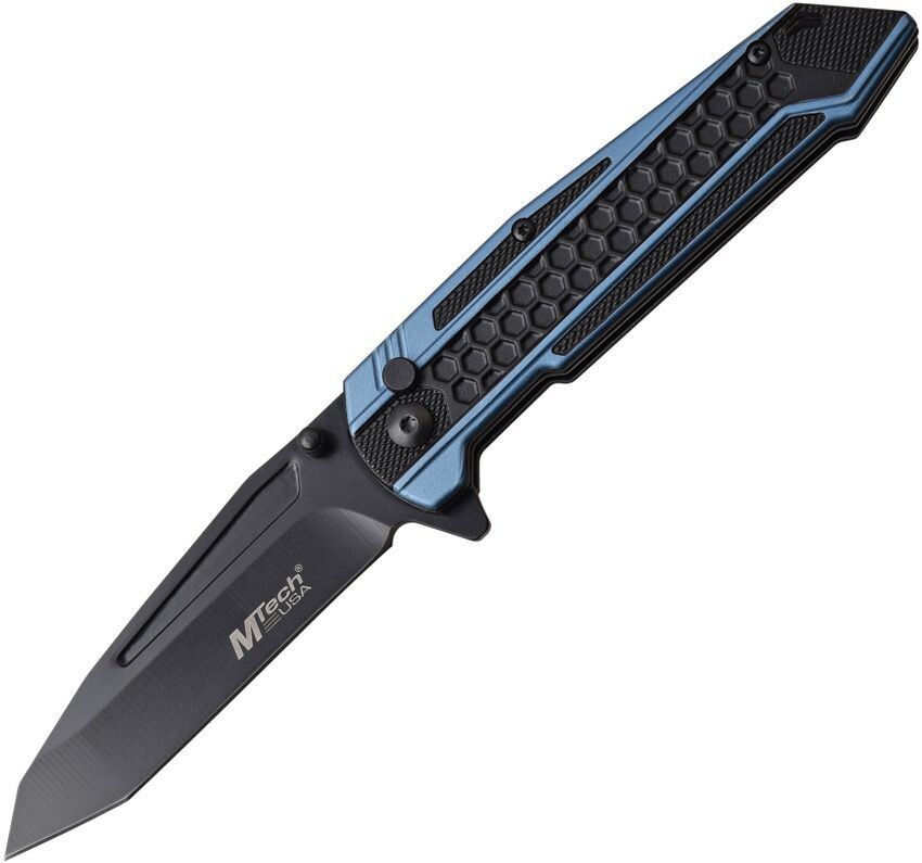 MTech Button Lock Blue