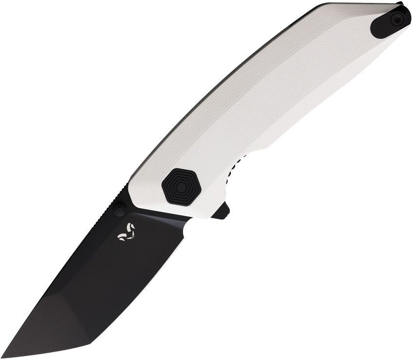 Damned Designs Chimera Linerlock White G10