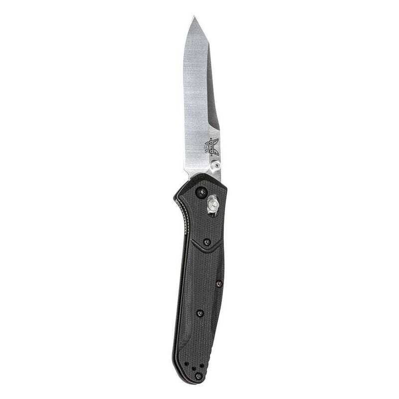 Benchmade Osborne AXIS Lock Knife Black G-10 (3.4" Satin) 940-2