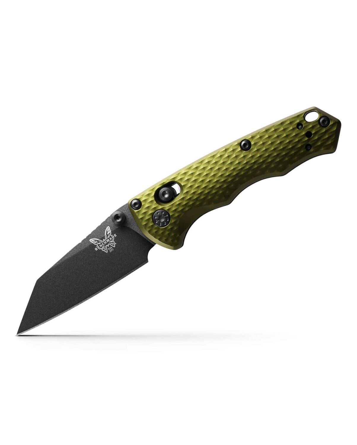 Benchmade Full Immunity AXIS Lock Knife Woodland Green (2.5" Black) 290BK-2