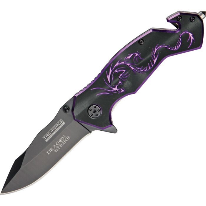 Tac Force Dragon Strike Rescue Linerlock, Color: Purple