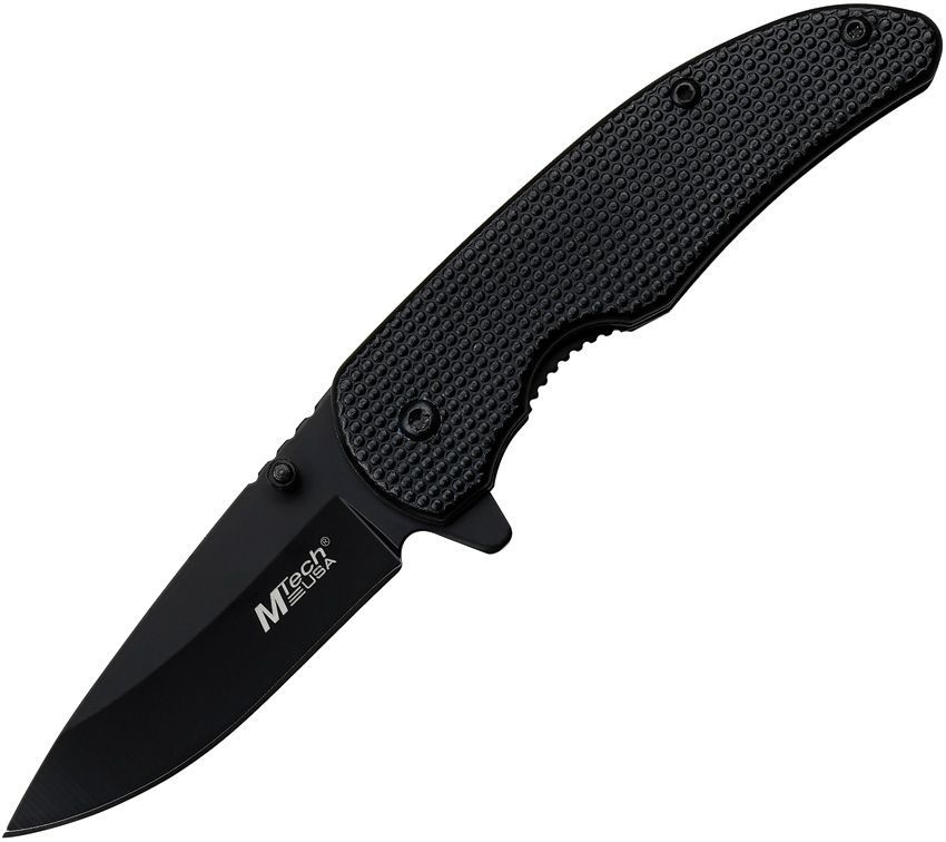 MTech Small Metal Linerlock A/O, Color: Black