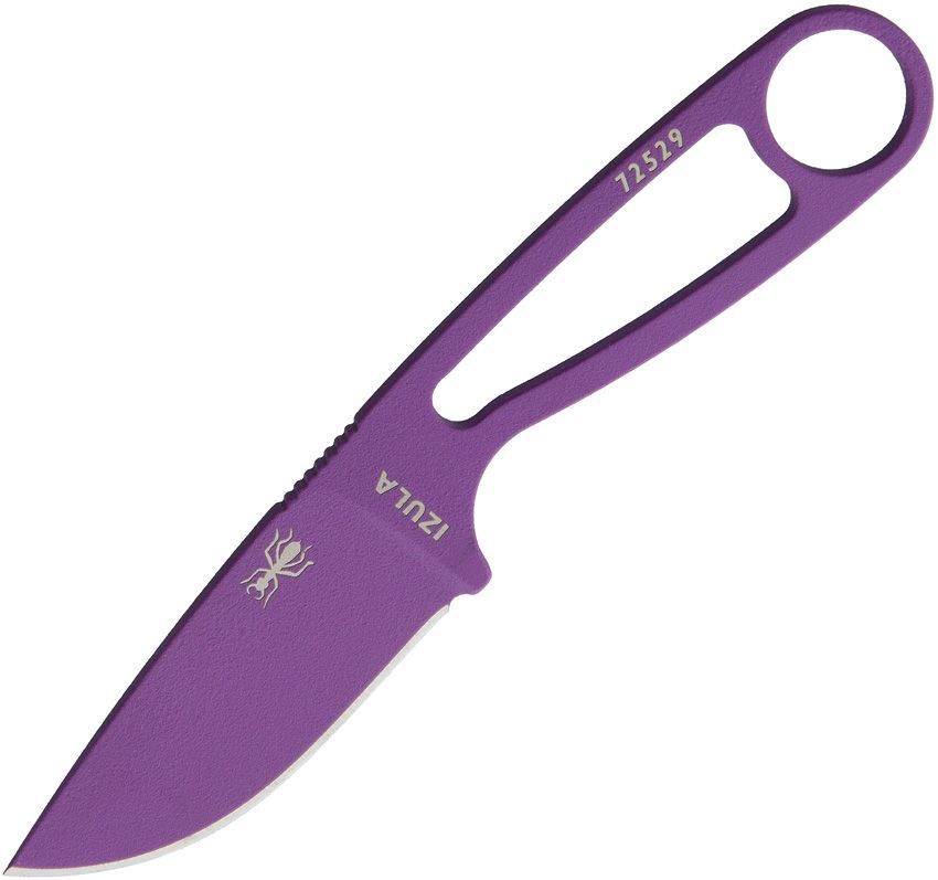ESEE Izula Fixed Blade Neck Knife (2.875" Purple)