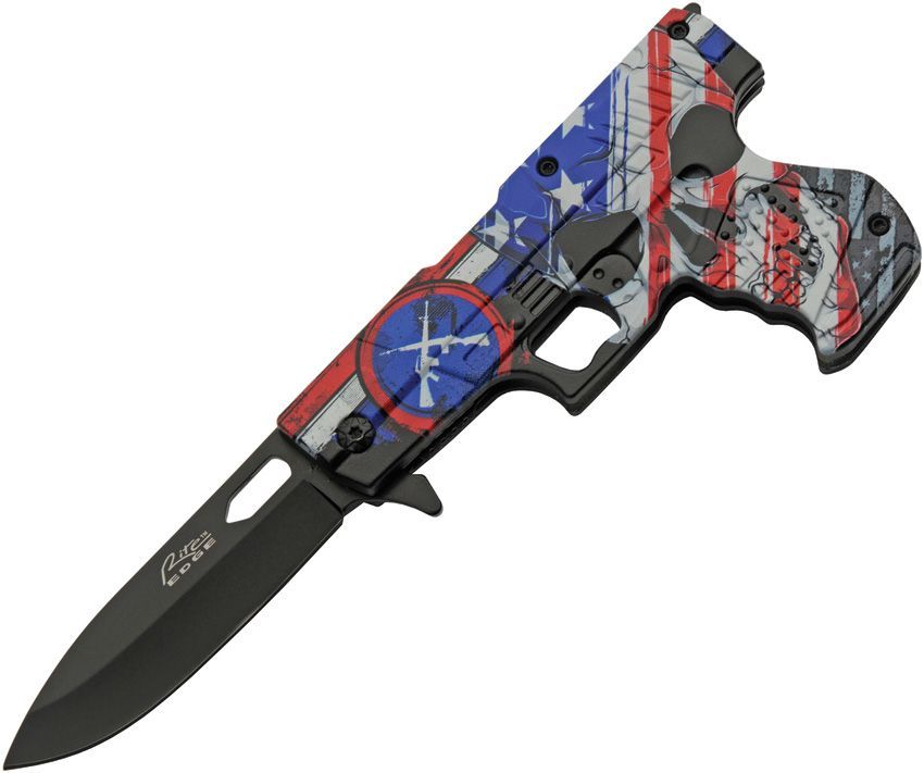 Rite Edge Gun Linerlock A/O Eagle