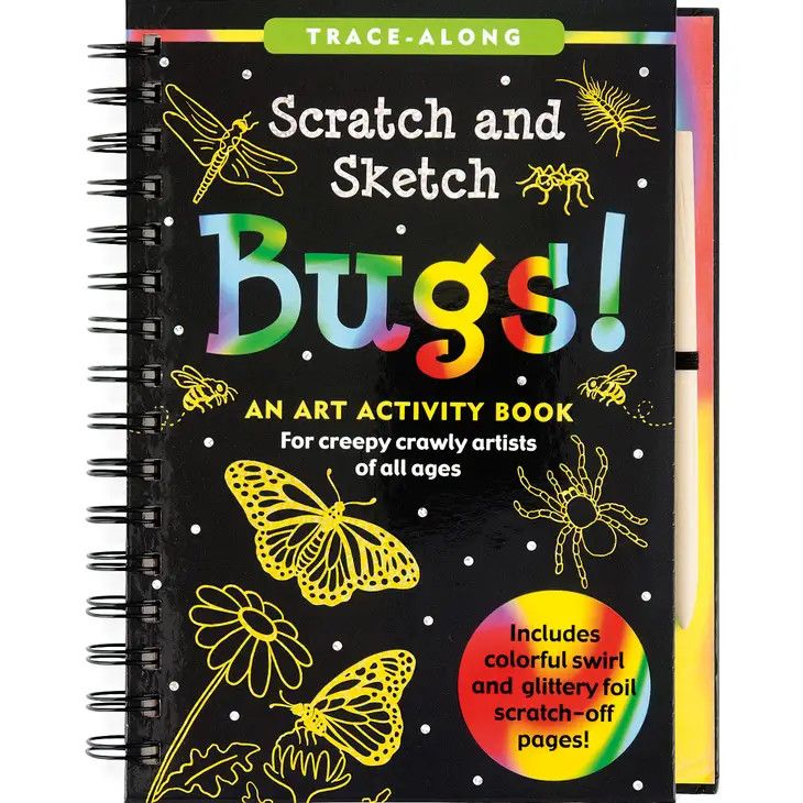 Trace A Long Scratch &amp; Sketch, Style: Bugs