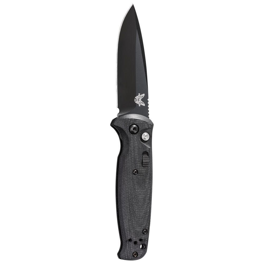 Benchmade CLA Drop Point Automatic Knife Black G-10 (3.4" Black) 4300BK