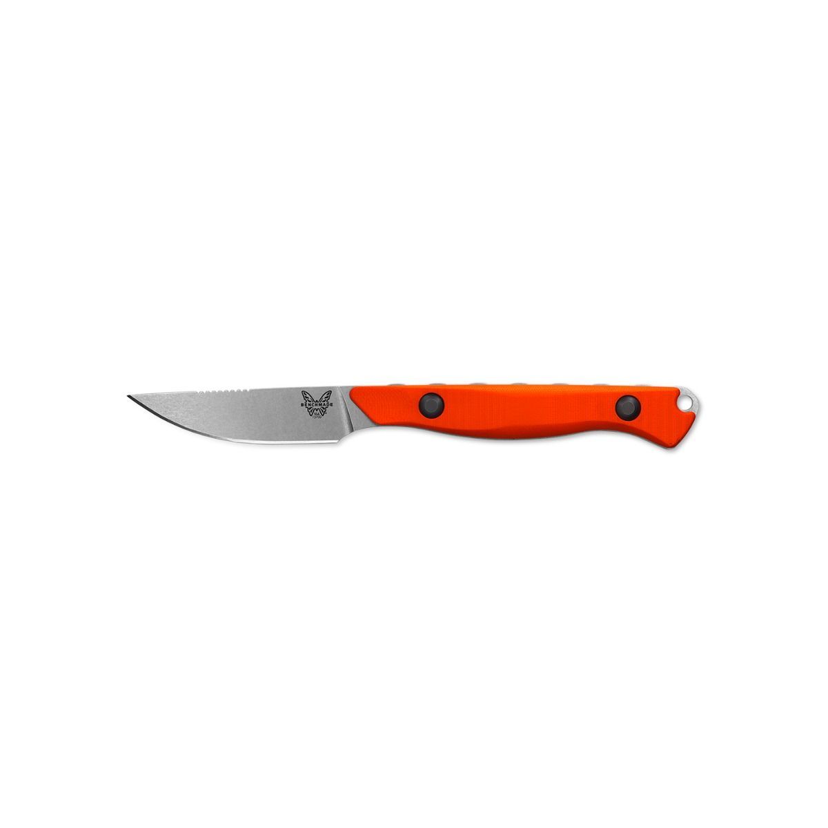 Benchmade Flyway Fixed Blade Hunting Knife Orange G-10 (2.7" Satin) 15700