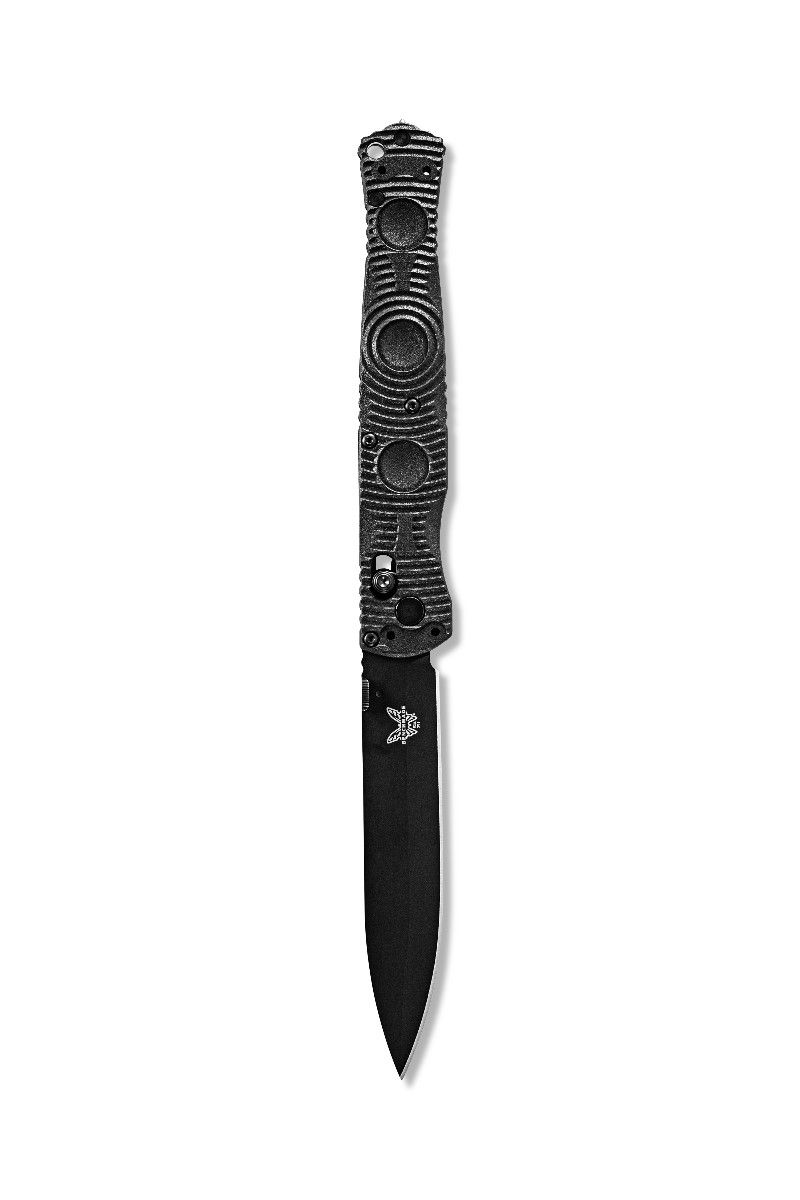 Benchmade SOCP Tactical Folder AXIS Lock Knife CF-Elite™ (4.5" Black) 391BK