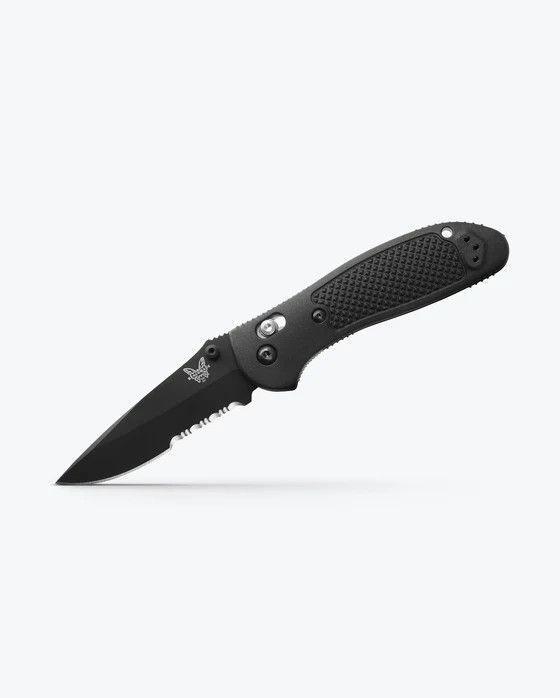 Benchmade Griptilian AXIS Lock Knife Black (3.45" Satin) 551SBK-S30V