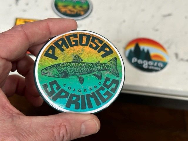 Magnet "Pagosa Springs", Type: Colored Trout