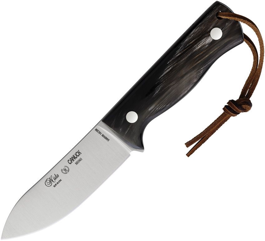 Miguel Nieto Canuck Mini Fixed Blade Horn