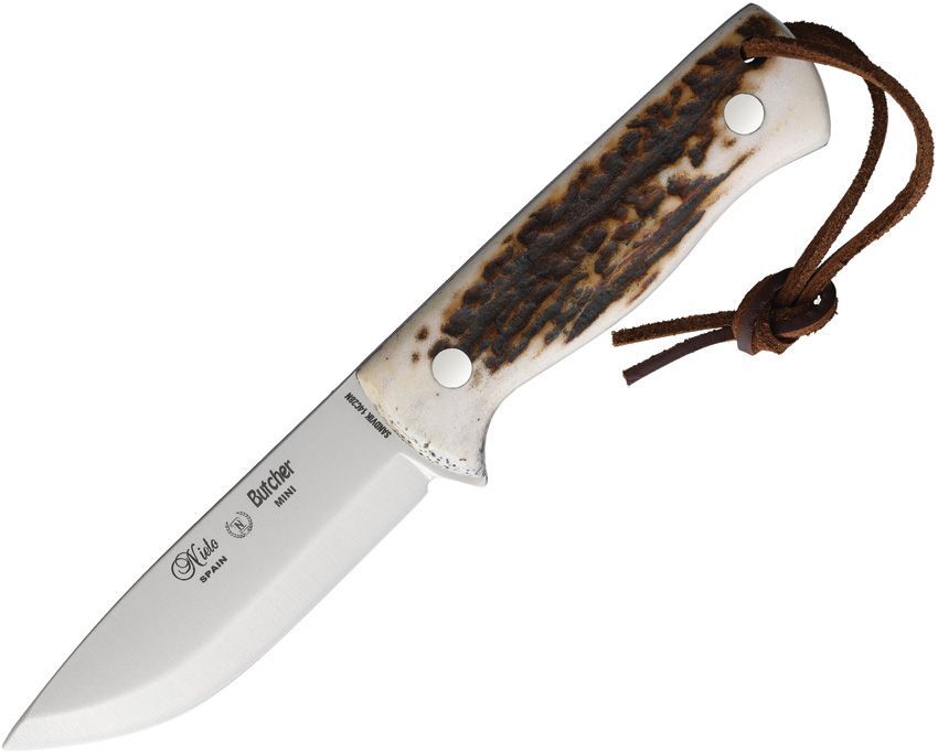 Miguel Nieto Butcher Mini Horn Fixed Blade