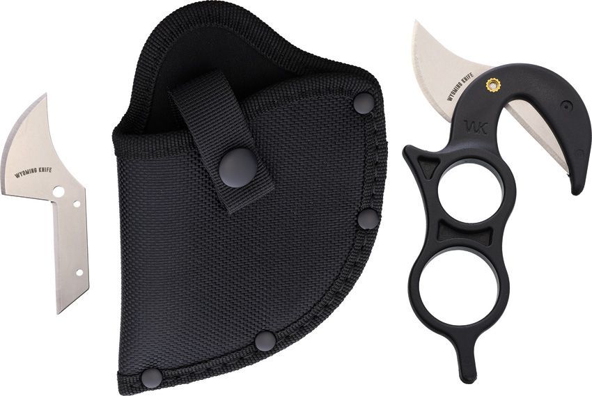 Wyoming  Knife Field Dressing Knife Black Bul