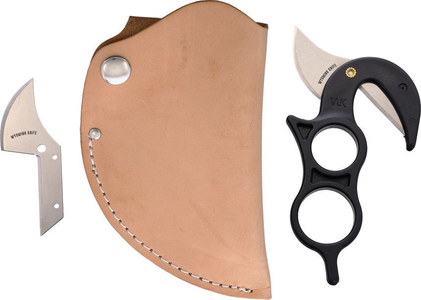 Wyoming Knife Field Dressing Knife Black Bul