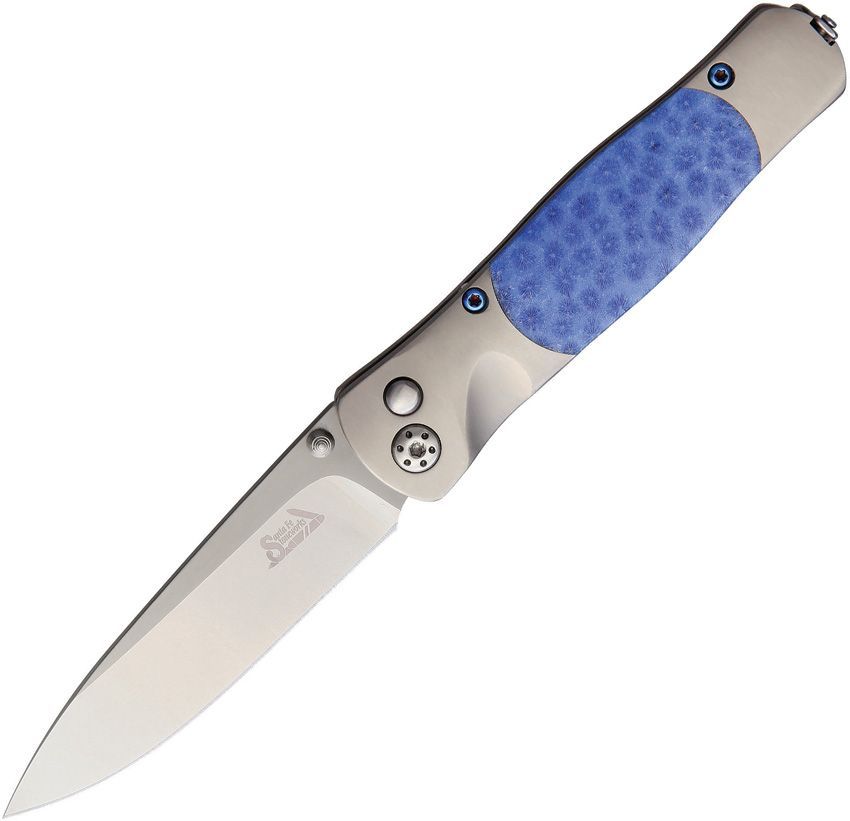 Tesoro Button Lock Blue Brain