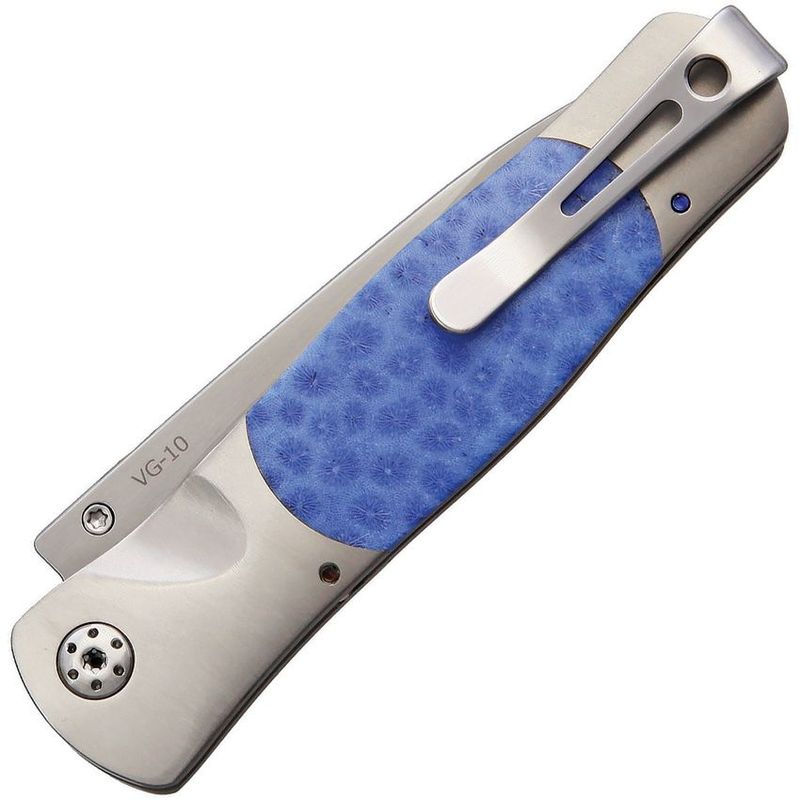 Tesoro Button Lock Blue Brain