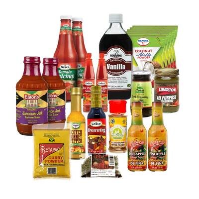 Oil sauces  and condiments