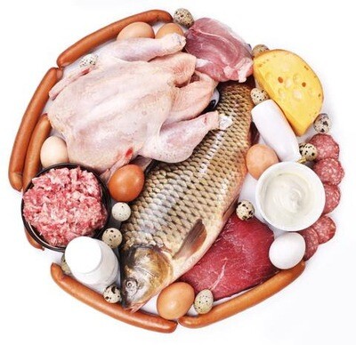 Meat and seafood