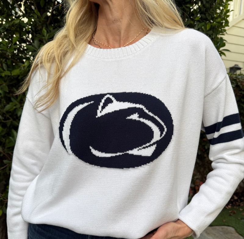 Sweater - Penn State Nittany Lion - White - XLarge