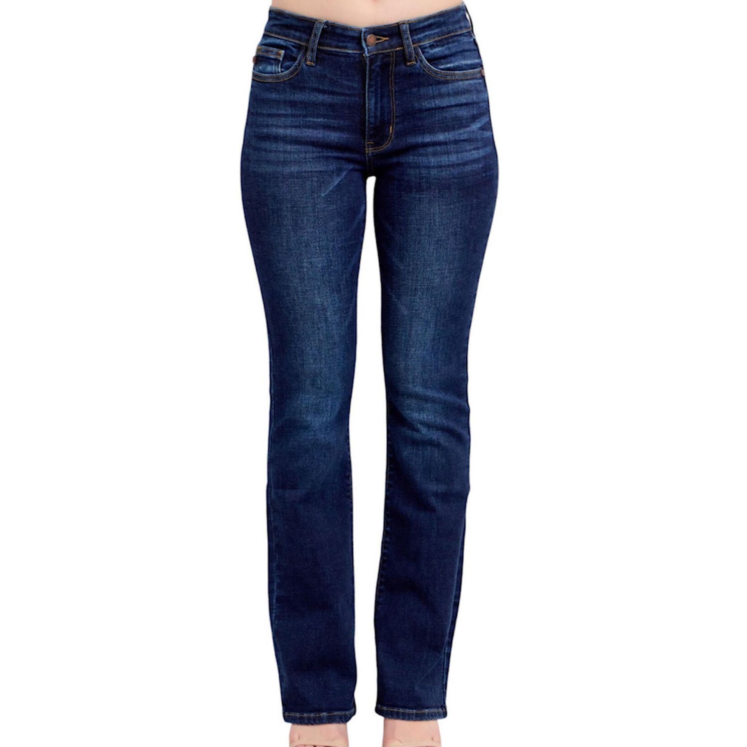 Mid Rise Petite Dark Wash Bootcut - 18