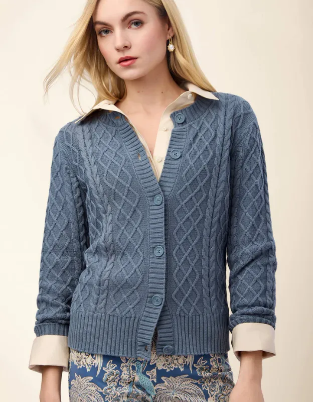 Sweater - Emery - Smoky Blue - Small