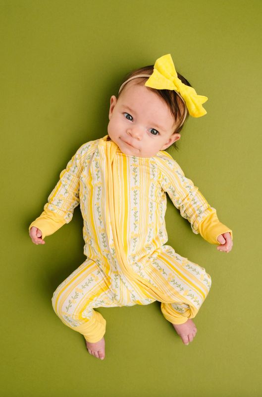 Sleeper - Sunny Meadow Stripe - 6-12M