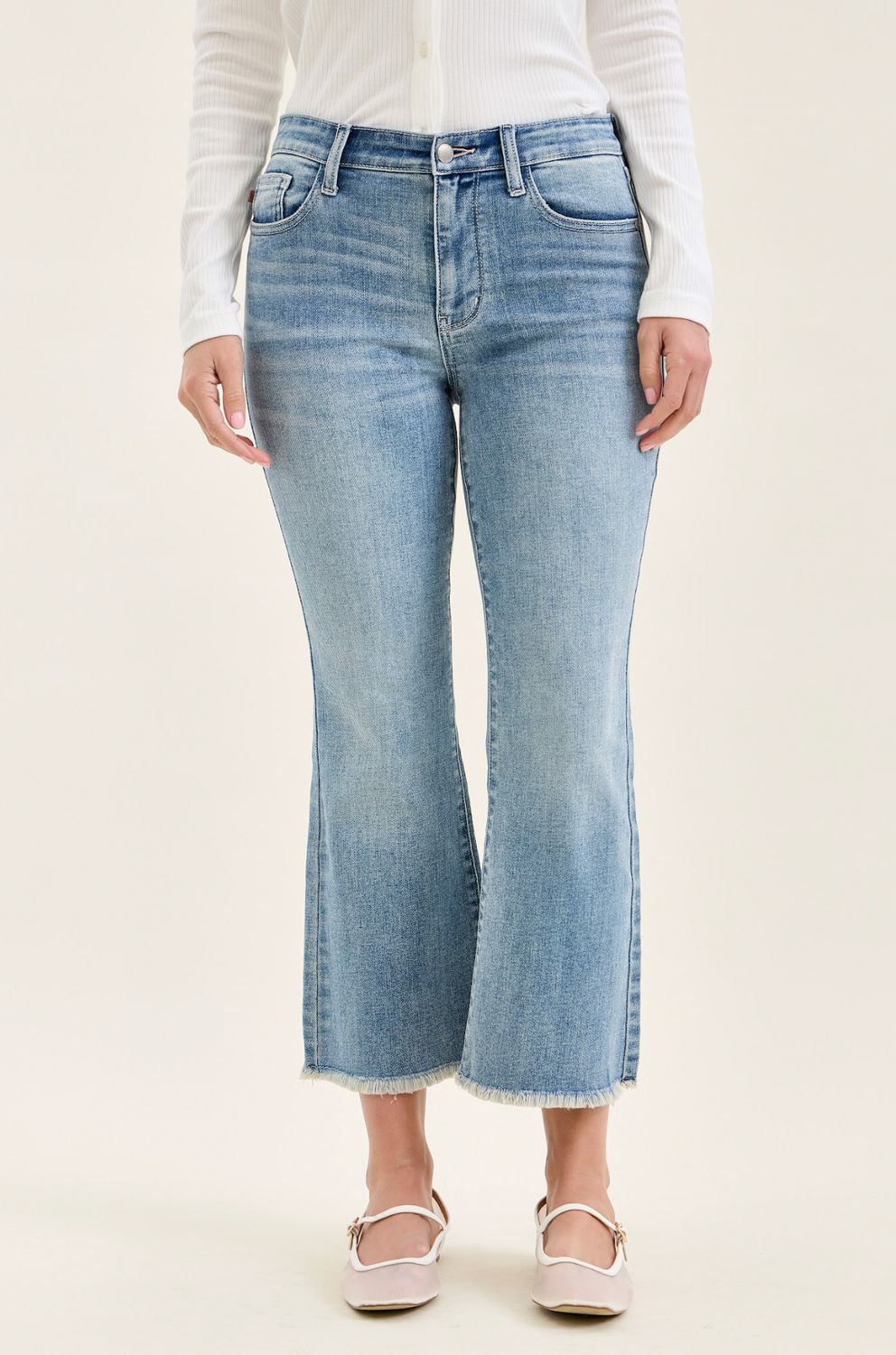 MR Flare Kick w/ Frayed Hem - 18