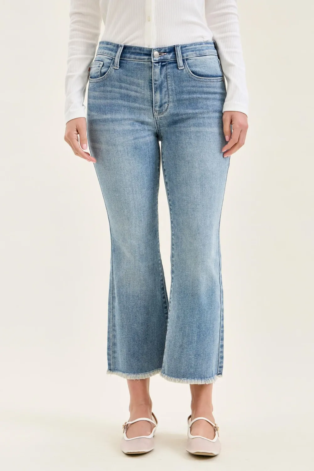 MR Kick Flare w/ Frayed Hem - 7