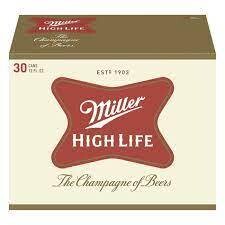 Miller High Life 30pk Can