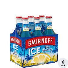 Smirnoff Ice - Blue Raspberry Lemonade 6pk Bottle