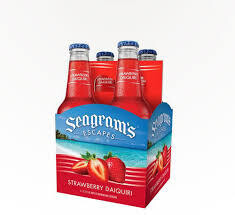 Seagram&#39;s Escapes - Strawberry Daiquiri 4pk Bottle
