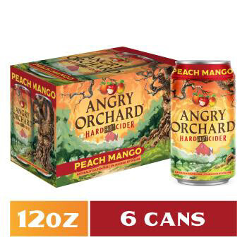 Angry Orchard - Peach Mango 6pk Can