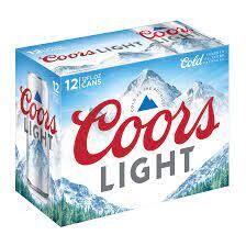 Coors Light 12pk Can