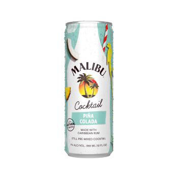 Malibu Cocktail - Pina Colada 4pk Can