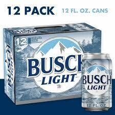 Busch Light 12pk Can