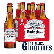Budweiser 6pk Bottle