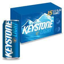 Keystone Light 15pk Can