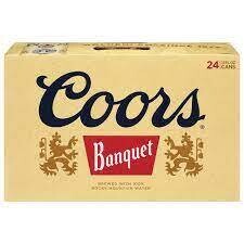 Coors Banquet 24pk Can