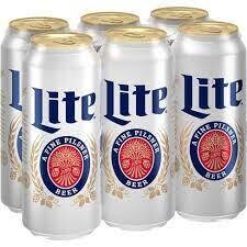 Miller Lite 6pk Can