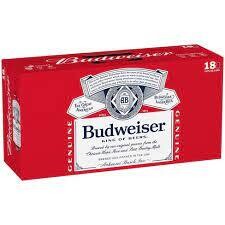 Budweiser 18pk Can