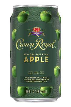 Crown Royal Whisky - Washington Apple 4pk Can