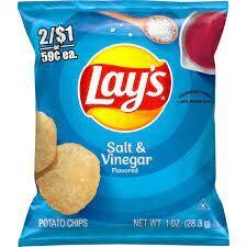 Snacks - Lay&#39;s Salt &amp; Vinegar Chips