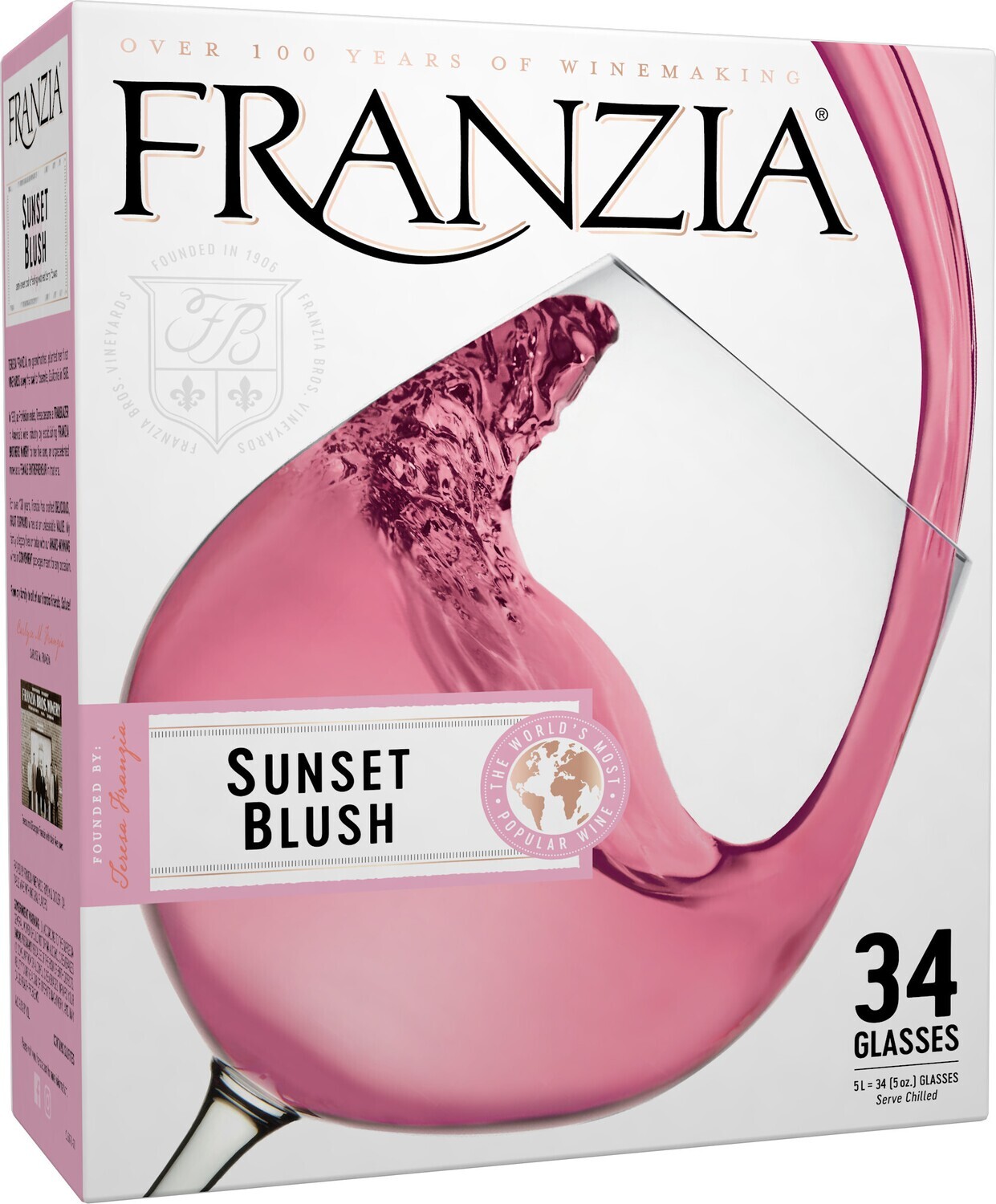 Franzia Wine - Sunset Blush 5L Box