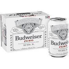 Budweiser Zero 12pk Can